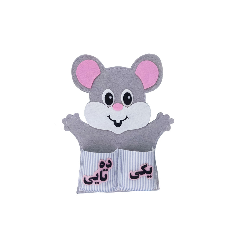 بازی آموزشی ریاضی رهام پاپالو مدل جدول یکان و دهگان طرح دستکشی