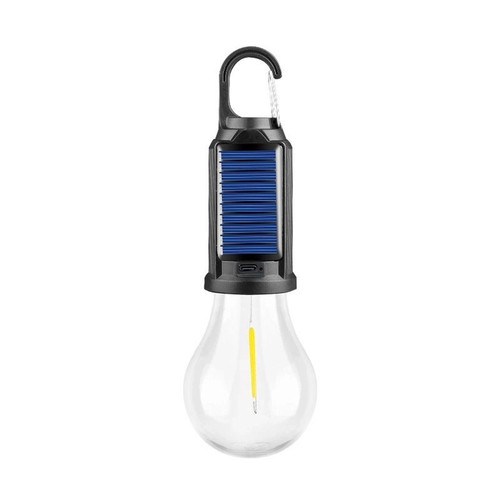 چراغ آویز چادر مدل Solar Panel T01-B با نور آفتابی