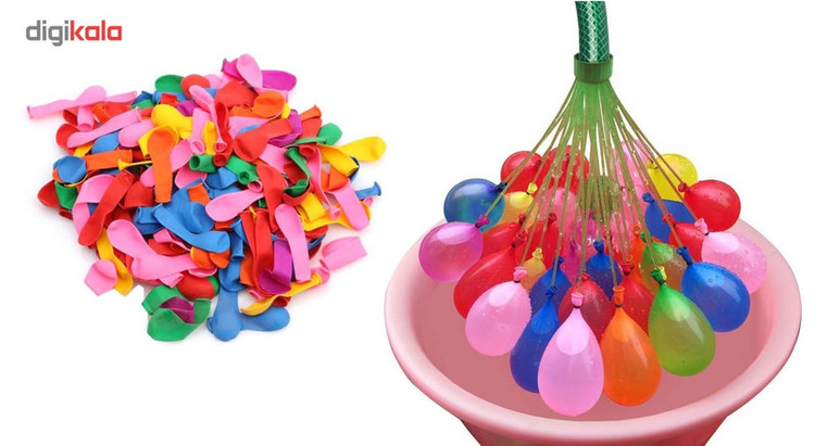 بادکنک آبی مدل Balloon Bonanza بسته 120 عددی