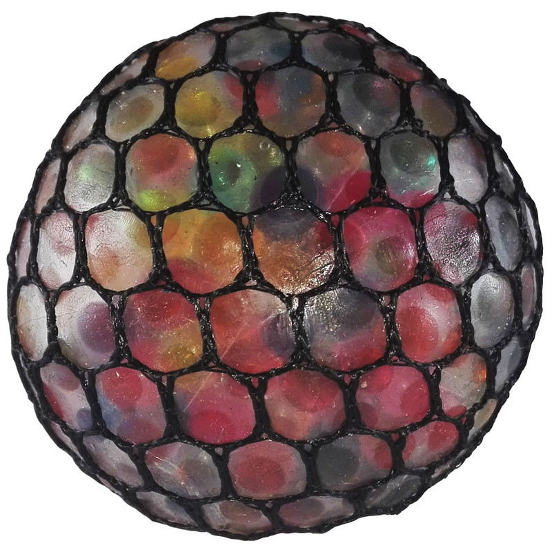 توپ بازی ضد استرس مدل Large Gel Bullets Mesh Squish Ball