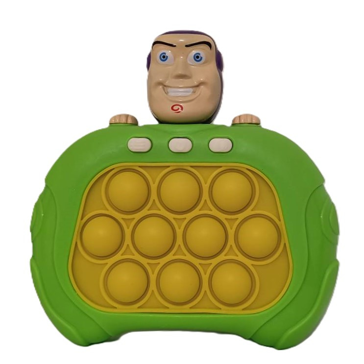 فیجت ضد استرس مدل دسته پاپت گیم طرح باز لایتر مدل چراغدار و موزیکال کد TOY STORY GAME