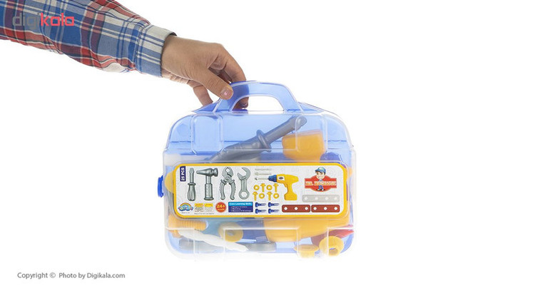 ست اسباب بازی ابزار مکانیکی کودک مدل Mr.Mechanic