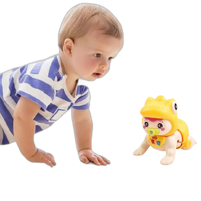 اسباب بازی کوکی ناب سل مدل نوزاد بامزه متحرک طرح لباس دایناسور کد CUTE BABY NAAB001