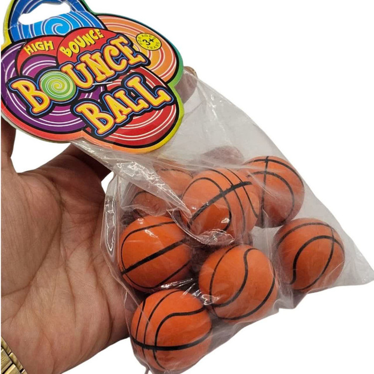 اسباب بازی بسکتبال ناب سل مدل توپ مینی فانتزی کد BOUNCE BALL NAAB001 مجموعه 8 عددی