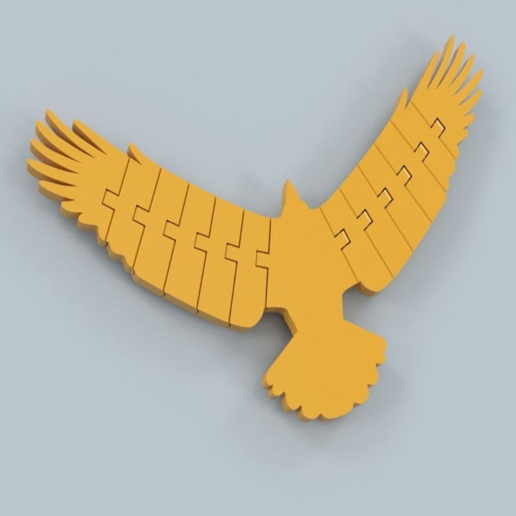 اسباب بازی زینتی مدل عقاب انعطاف پذیر