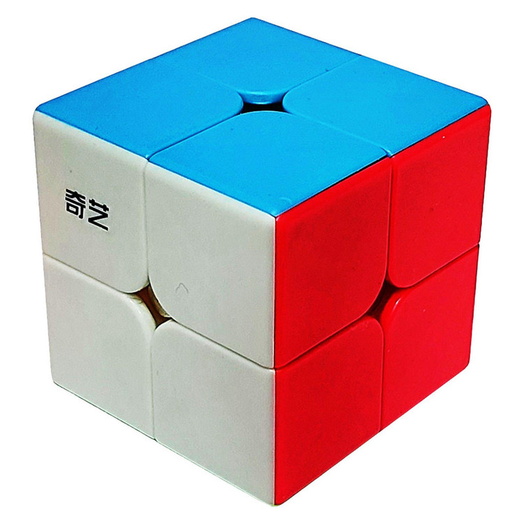 روبیک فکری 2×2 مدل QIDI S2 ابعاد 50x50x50 میلیمتر وزن 44 گرم مناسب تقویت تمرکز و حل مسئله