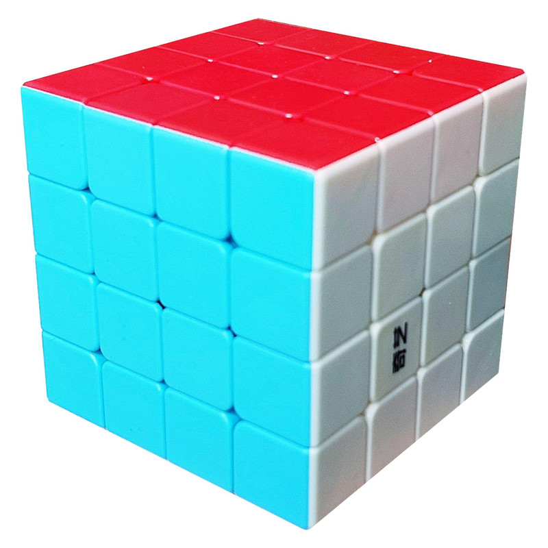 مکعب روبیک فکری 4×4 مدل QIYUAN 4 درجه سختی متوسط وزن 75 گرم ابعاد 40×40×40 میلی‌متر ساخت داخل کشور