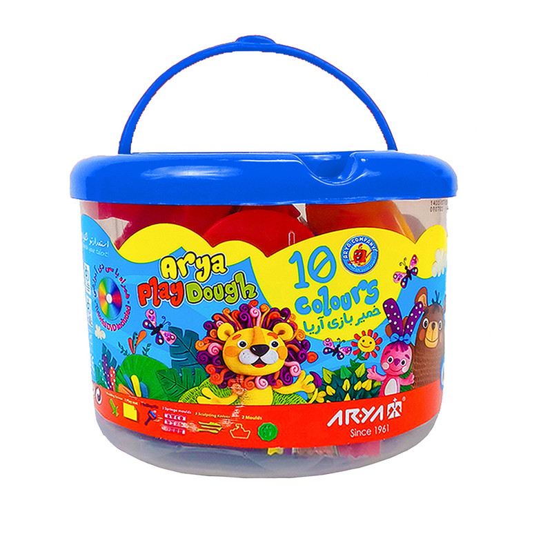 خمیر بازی آریا مدل سطلی کد 1068