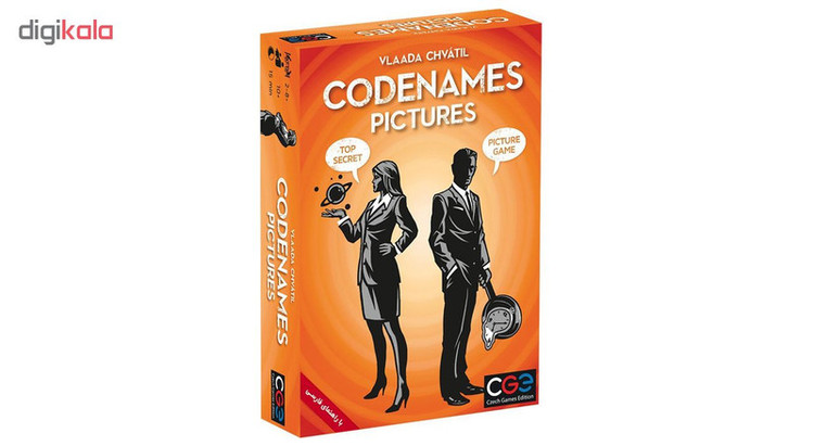 بازی فکری سی جی ای مدل Codenames Pictures نسخه فارسی