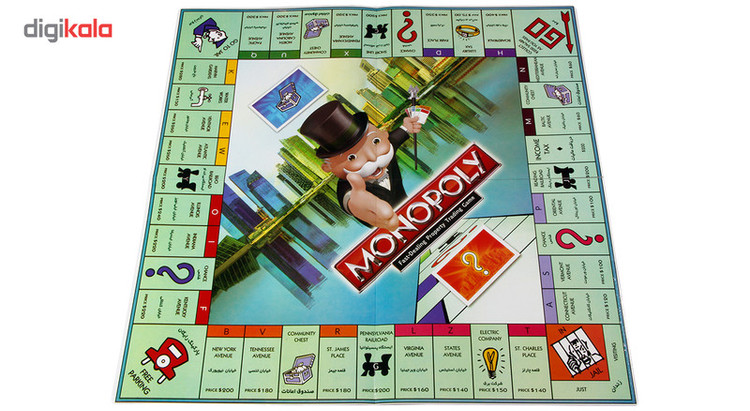 بازی فکری فکرآوران مدل Monopoly آموزشی اقتصادی با قابلیت بازی 2 تا 4 نفر، مناسب بالای 8 سال، شامل کارت، مهره و چرخانه، افزایش قدرت فکر، آموزش سرمایهگذاری، ریسک و ارزش پول