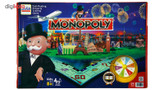 بازی فکری فکرآوران مدل Monopoly آموزشی اقتصادی با قابلیت بازی 2 تا 4 نفر، مناسب بالای 8 سال، شامل کارت، مهره و چرخانه، افزایش قدرت فکر، آموزش سرمایهگذاری، ریسک و ارزش پول