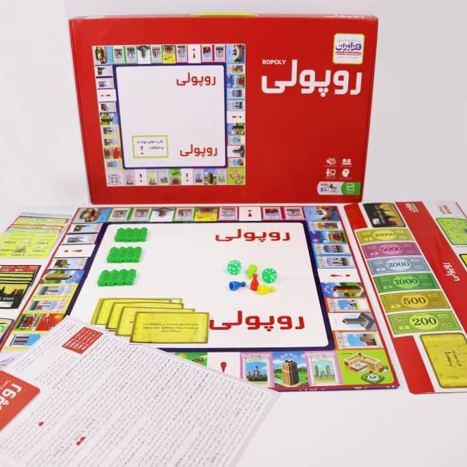 بازی فکری فکرآوران مدل روپولي کد 123