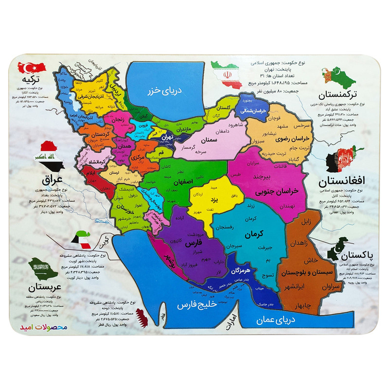 بازی آموزشی محصولات امید کد F57