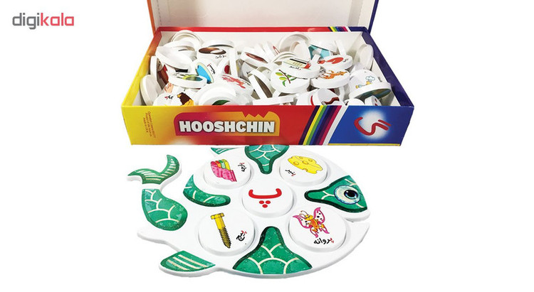 بازی آموزشی زاغک مدل هوش چین کد alphabet