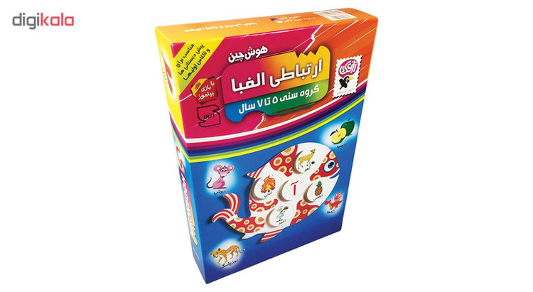 بازی آموزشی زاغک مدل هوش چین کد alphabet