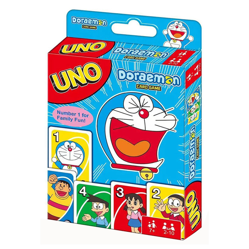 بازی فکری اونو مدل دورامون طرح Uno Doraemon