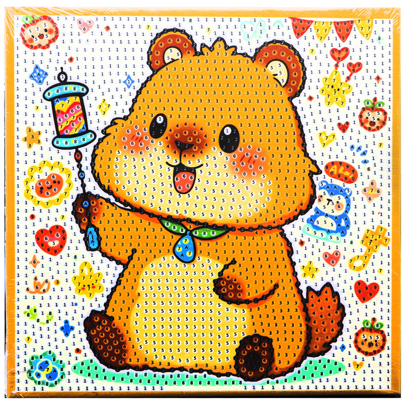 بازی آموزشی سمید مدل ساخت تابلو نقاشی الماسی طرح کاپی بارا