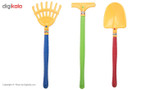 ست شن بازی زرین تویز مدل Little Gardener E9