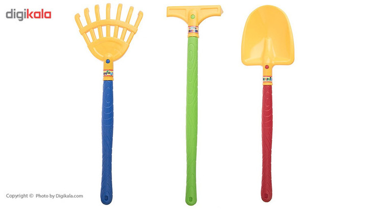 ست شن بازی زرین تویز مدل Little Gardener E9