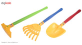 ست شن بازی زرین تویز مدل Little Gardener E9
