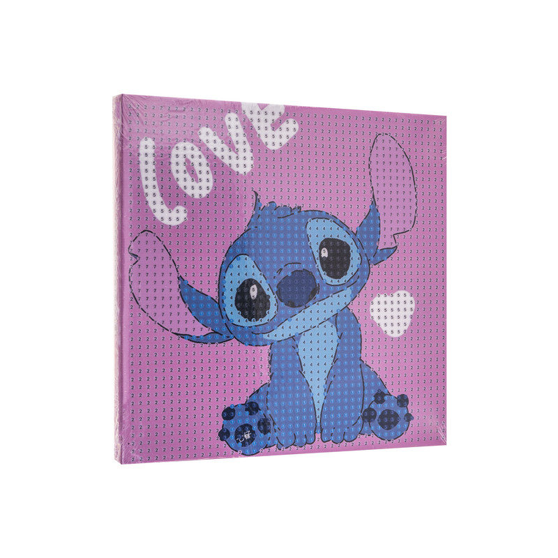 بازی آموزشی مدل تابلو نقاشی الماسی طرح stitch کد 11