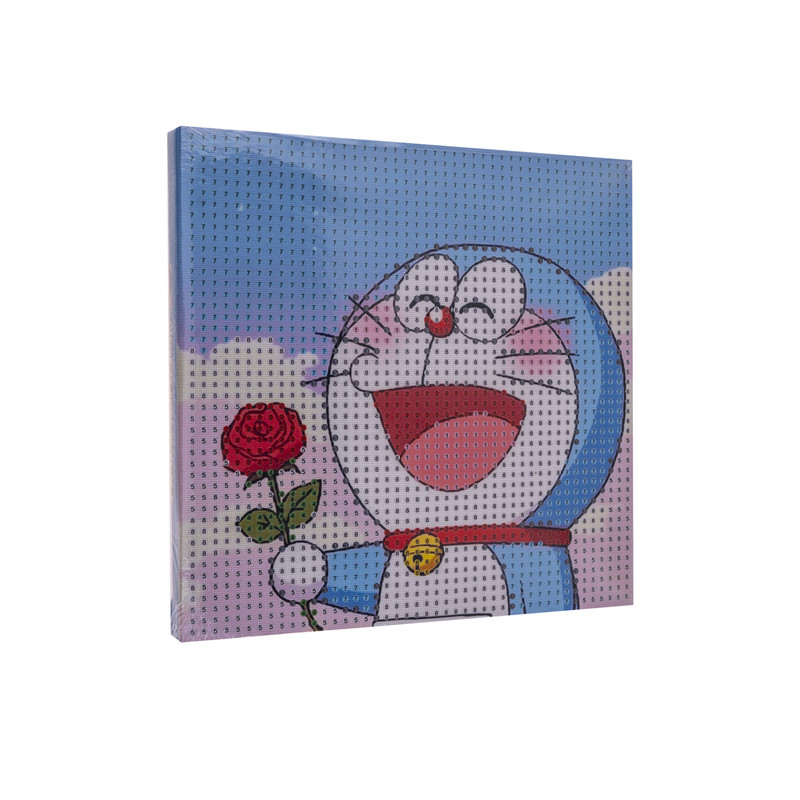 بازی آموزشی مدل تابلو نقاشی الماسی طرح Doraemon کد 10