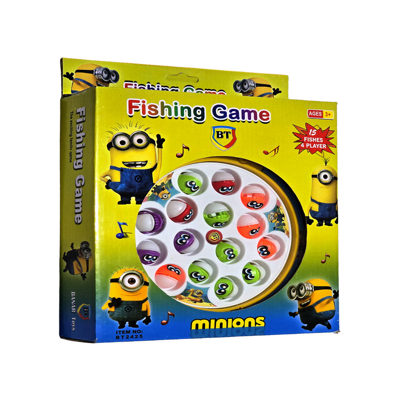 بازی آموزشی مدل ماهیگیری طرح minions