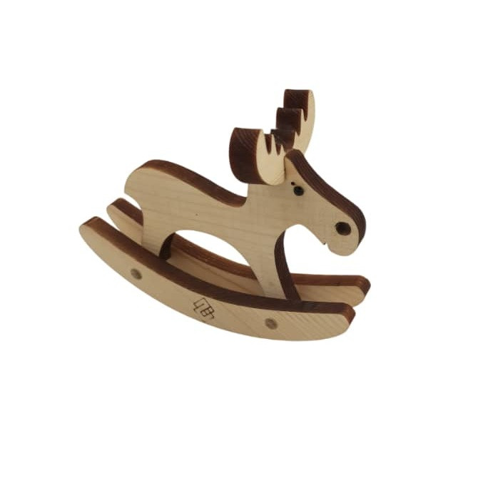 اسباب بازی چوبی مدل گوزن راکر کد GR-01