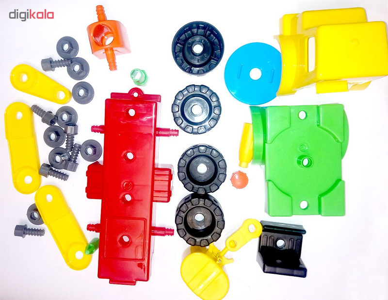 اسباب بازی ساختنی نیکو تویز مدل crane truck