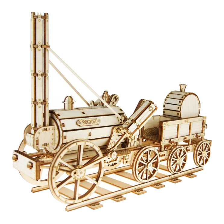 ساختنی مدل ماکت چوبی قطار کد M128
