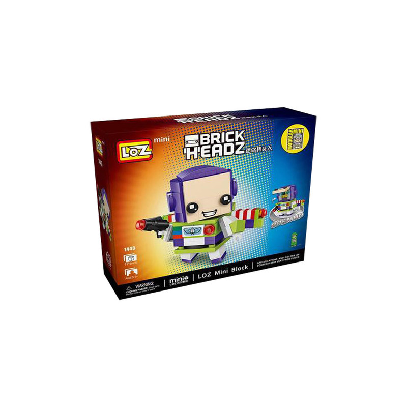 ساختنی لوز مدل مینی بازلایتیر brick heads