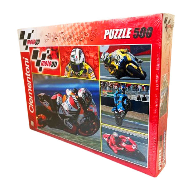 پازل 500 تکه کلمنتونی مدل Motorcycle مناسب برای رده سنی نوجوان و بزرگسال