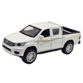 ماشین بازی ناب سل مدل تویوتا هایلوکس دو کابین فلزی چراغدار موزیکال کد Toyota Hilux Double Cab Metal with Lights& Musical