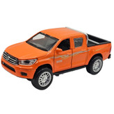 ماشین بازی ناب سل مدل تویوتا هایلوکس دو کابین فلزی چراغدار موزیکال کد Toyota Hilux Double Cab Metal with Lights& Musical