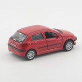 ماشین بازی فلزی مدل Peugeot 206 اسپرت عقبکش با درهای بازشو، نور و صدا