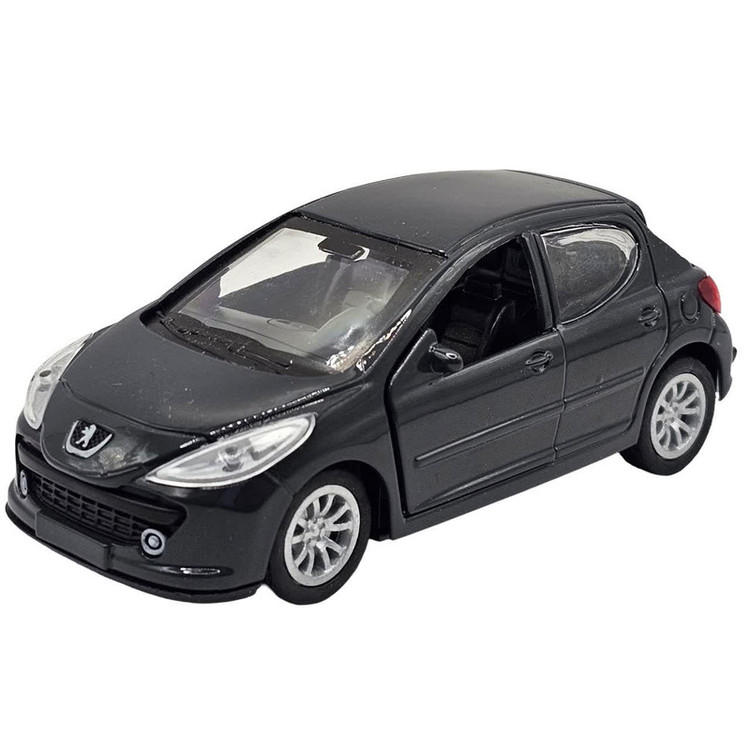 ماکت ماشین ناب سل مدل پژو 207 فلزی عقب کش کد Peugeot 207 metal pull back naab006 scale 1:48