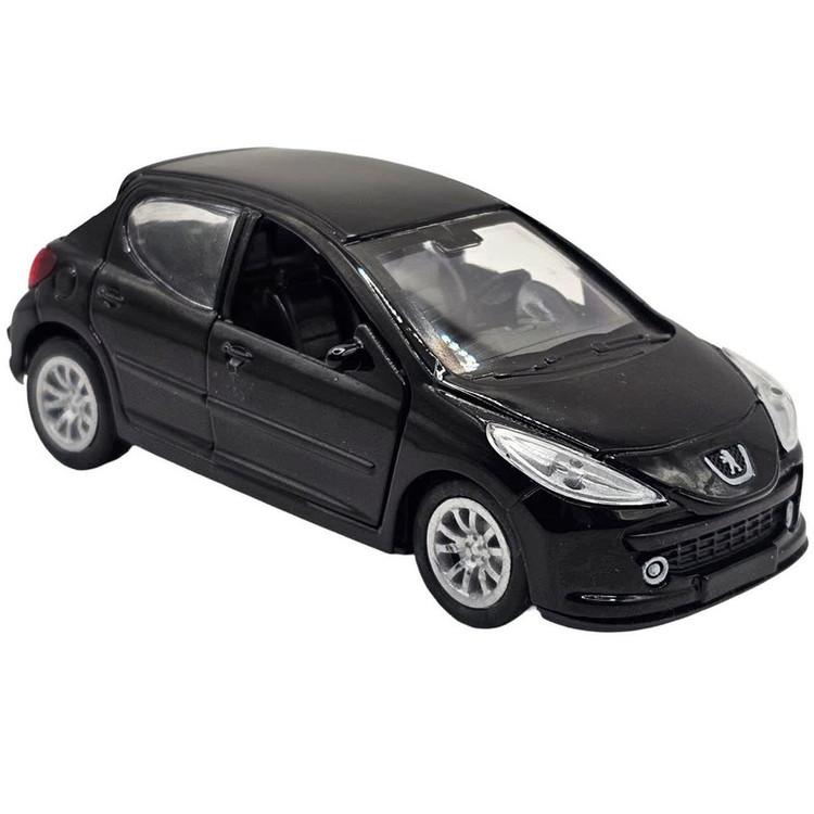 ماکت ماشین ناب سل مدل پژو 207 فلزی عقب کش کد Peugeot 207 metal pull back naab006 scale 1:48
