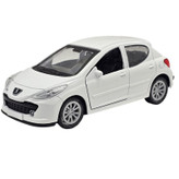 ماکت ماشین ناب سل مدل پژو 207 فلزی عقب کش کد Peugeot 207 metal pull back naab006 scale 1:48