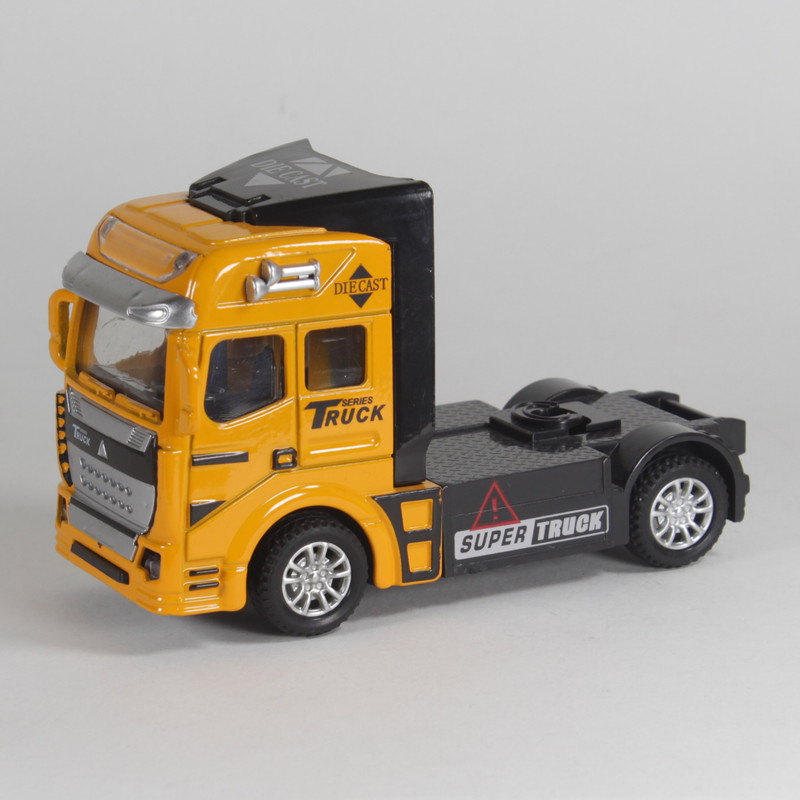 کامیون اسباببازی فلزی مدل Super Truck مناسب کودکان بالای 3 سال با وزن 110 گرم و 4 چرخ