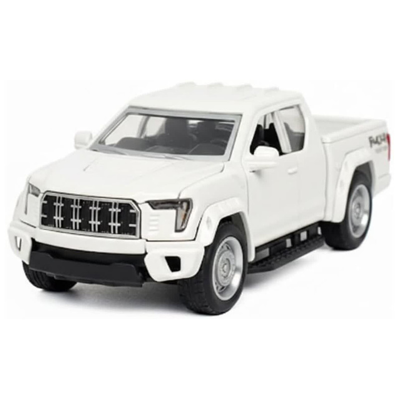 ماکت ماشین ناب سل مدل فورد پیکاپ آفرود فلزی عقب کش کد PICKUP FORD METALCAR NAAB001