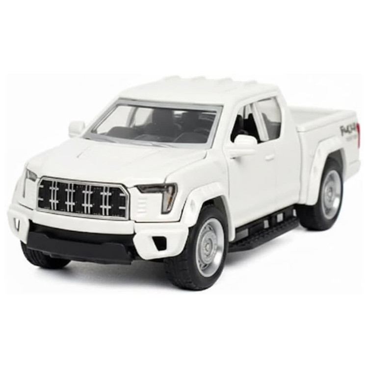 ماکت ماشین ناب سل مدل فورد پیکاپ آفرود فلزی عقب کش کد PICKUP FORD METALCAR NAAB001