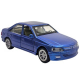 ماشین بازی سواری پژو پرشیا (پارس) فلزی عقبکش ناب سل مدل Peugeot Persia Metal Pull Back با درهای بازشو و چرخهای لاستیکی