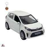 ماکت ماشین فلزی عقبکش، موزیکال و چراغدار ناب سل مدل Kia Picanto با درهای بازشو