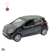 ماکت ماشین فلزی عقبکش، موزیکال و چراغدار ناب سل مدل Kia Picanto با درهای بازشو