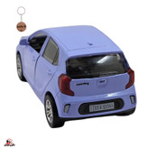 ماکت ماشین فلزی عقبکش، موزیکال و چراغدار ناب سل مدل Kia Picanto با درهای بازشو