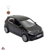 ماکت ماشین فلزی عقبکش، موزیکال و چراغدار ناب سل مدل Kia Picanto با درهای بازشو