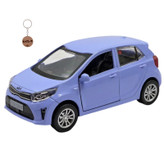 ماکت ماشین فلزی عقبکش، موزیکال و چراغدار ناب سل مدل Kia Picanto با درهای بازشو