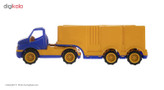 ماشین راه سازی اسباب بازی روی دی توی مدل Cunstruction Truck مجموعه 3 عددی