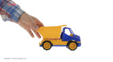 ماشین راه سازی اسباب بازی روی دی توی مدل Cunstruction Truck مجموعه 3 عددی