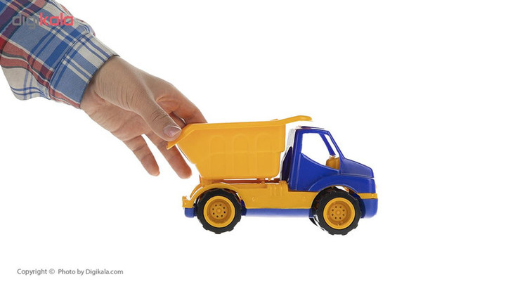 ماشین راه سازی اسباب بازی روی دی توی مدل Cunstruction Truck مجموعه 3 عددی